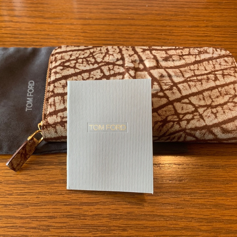 Tom Ford zippered wallet